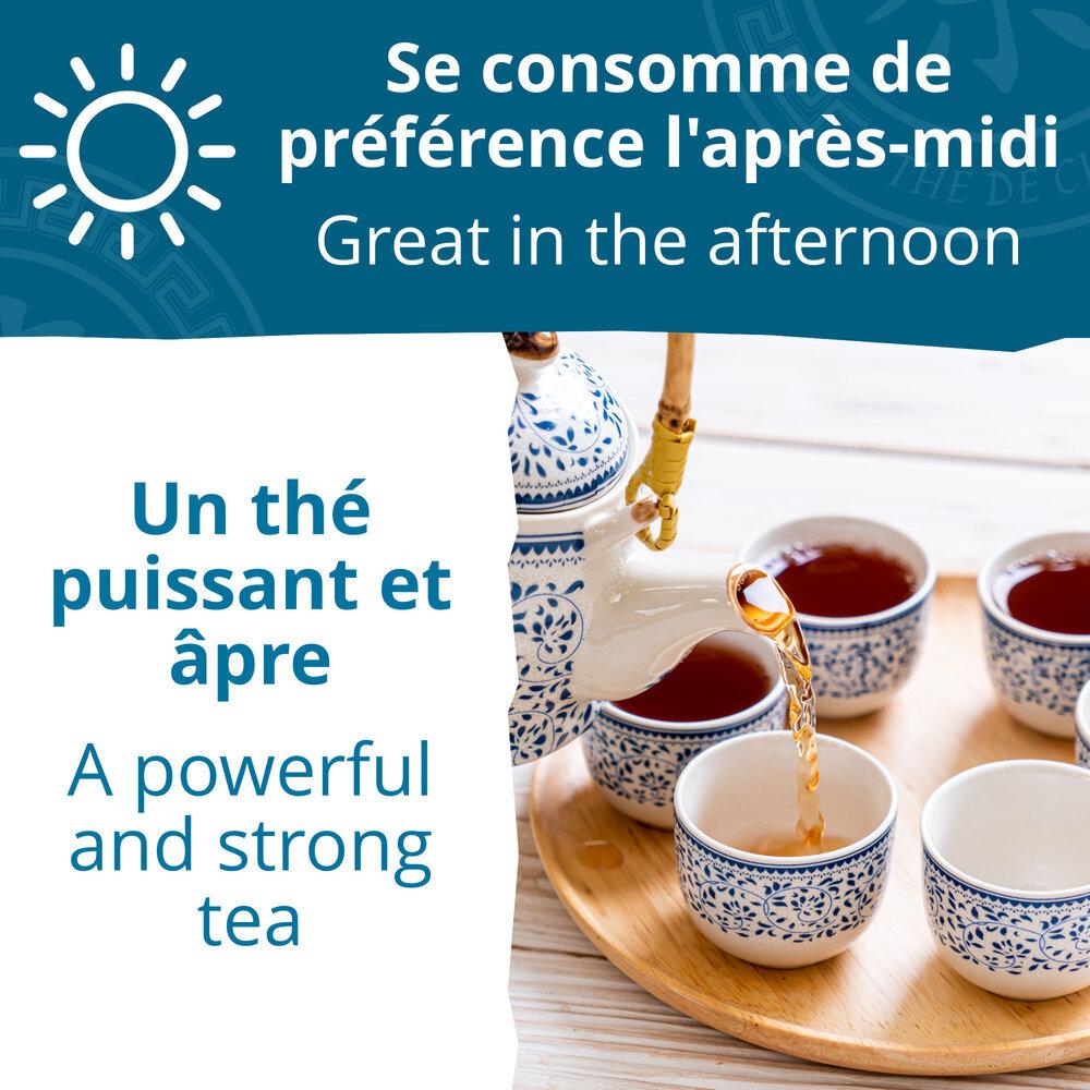 Thé bleu - Oolong - Biologique - en vrac - 90g thumbnail