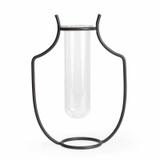 Vase en fer - soliflore amphore - style industriel thumbnail