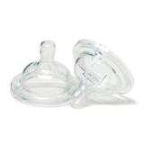 Lot de 2 tétines en silicone débit lent thumbnail