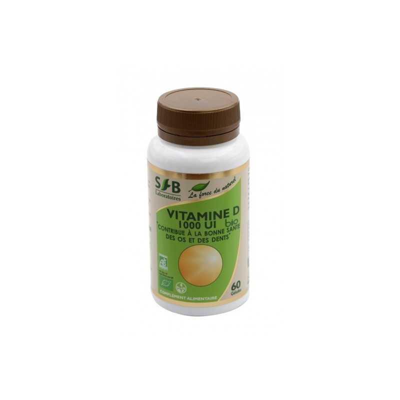Vitamine D 1000 UI BIO - 60 Capsules SFB thumbnail