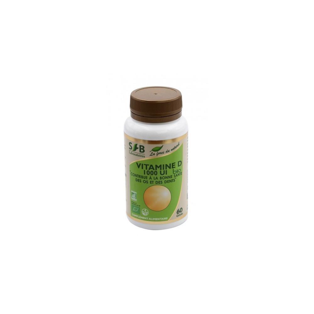 Vitamine D 1000 UI BIO - 60 Capsules SFB thumbnail