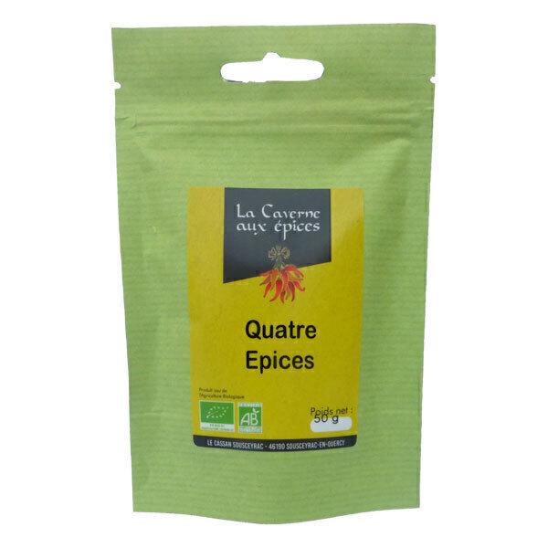 Quatre épices bio 50g