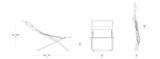 Chaise longue / bain de soleil pliant - TRANSABED thumbnail