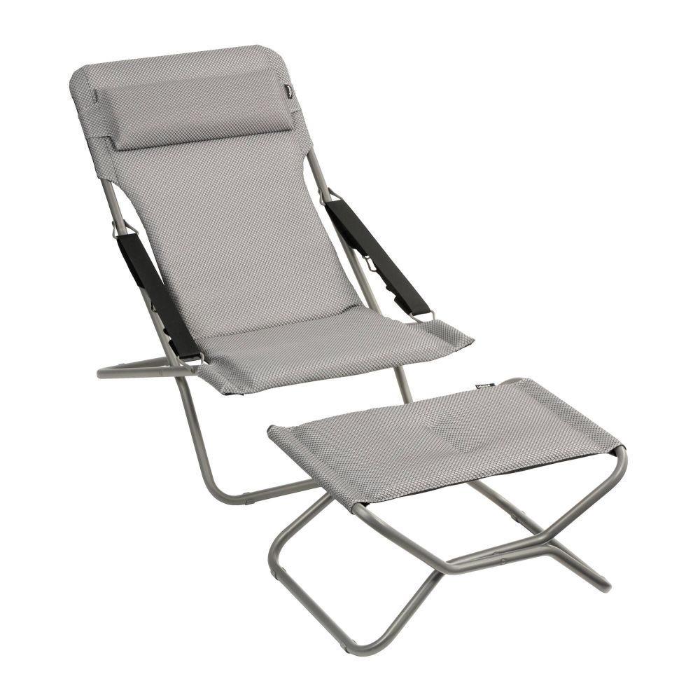 Repose-jambes / tabouret matelassé pliant - NEXT thumbnail