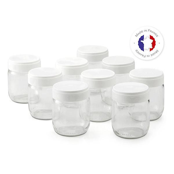 Lot de 9 pots pour yaourtière Ligne thumbnail