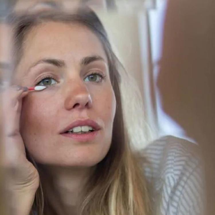 Coton tige Make Up réutilisable Orange thumbnail