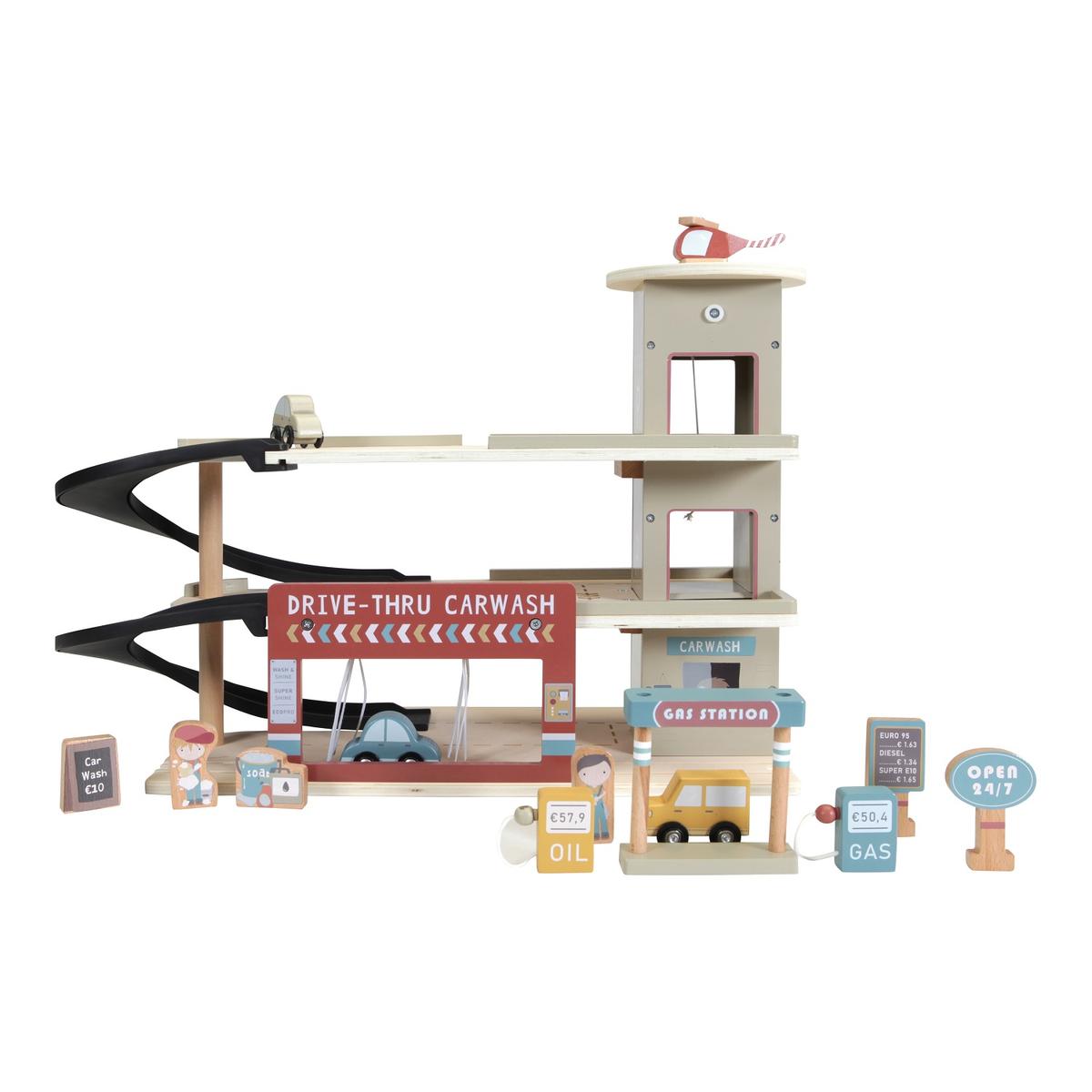 Garage et station de lavage en bois thumbnail