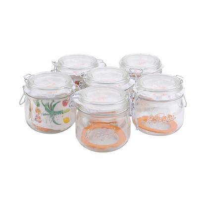 Set de 6 bocaux Super 50cl