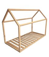 Lit cabane enfant 70x140 en hêtre massif thumbnail