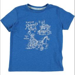 SERGENT MAJOR - T-shirt bleu, blanc