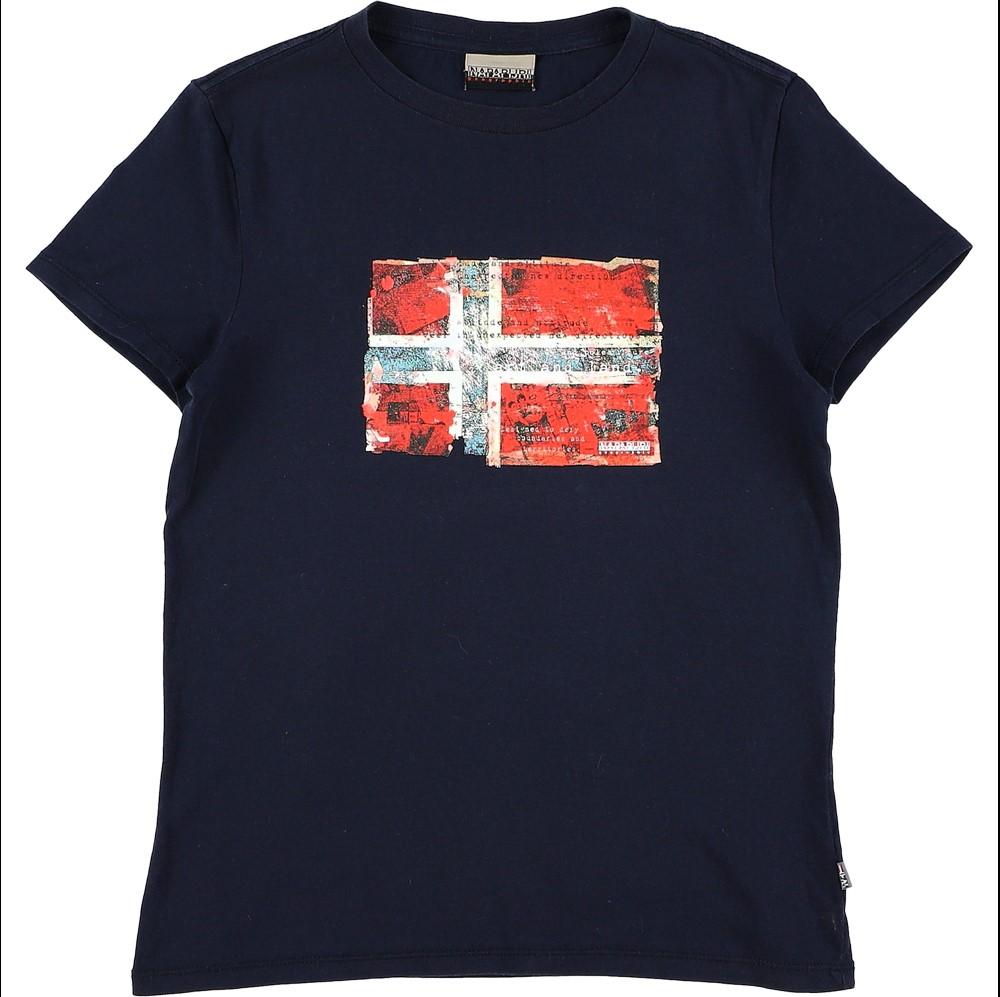 NAPAPIJRI - T-shirt bleu thumbnail