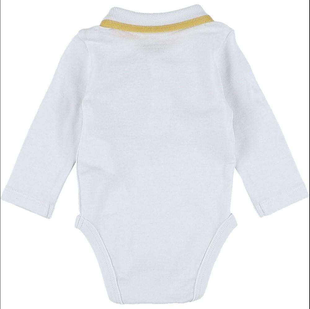 DPAM - Polo blanc, moutarde thumbnail