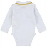 DPAM - Polo blanc, moutarde thumbnail
