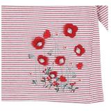 SERGENT MAJOR - T-shirt blanc, rouge thumbnail