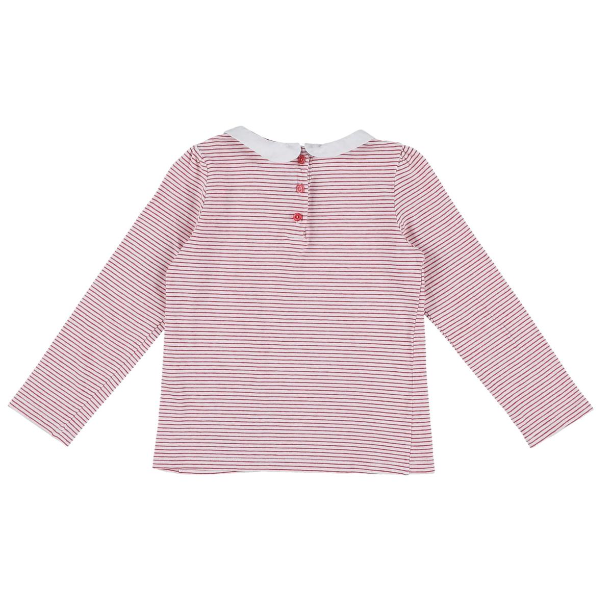 SERGENT MAJOR - T-shirt blanc, rouge thumbnail