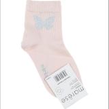 MARESE - Chaussettes rose, argent thumbnail