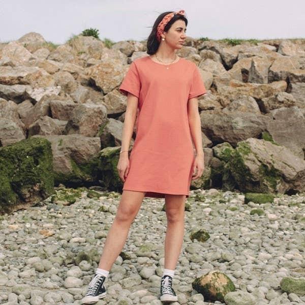 Robe Rita maille Rouille thumbnail