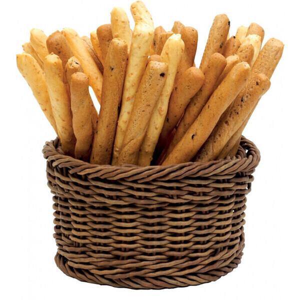 Panier Patissier Rond Osier Ø180X95 mm - L2G