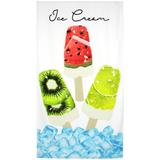 Drap de plage 100x180 cm ICE CREAM Multicolore thumbnail
