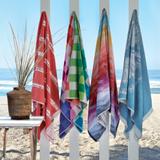 Drap de plage 100x180 cm pur coton collection MOLAROTTO bleu thumbnail