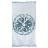 Drap de plage 100x180 cm pur coton collection MOLAROTTO bleu thumbnail