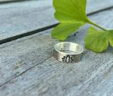 Bague Ethnique Fleur De Lotus Argent 925 thumbnail