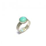 Bague Ethnique Awá Argent 925 et Amazonite thumbnail