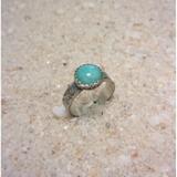 Bague Ethnique Awá Argent 925 et Amazonite thumbnail