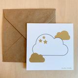 Carte de correspondance - Le nuage étoilé thumbnail