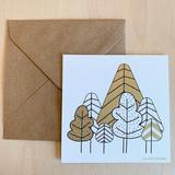 Carte de correspondance - La forêt thumbnail