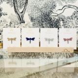 Pin's pailleté - Libellule - Argenté thumbnail