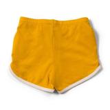 Short Bébé en Coton Bio Jaune Ocre thumbnail