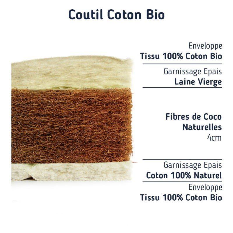 Matelas couffin 40x90 coco thumbnail