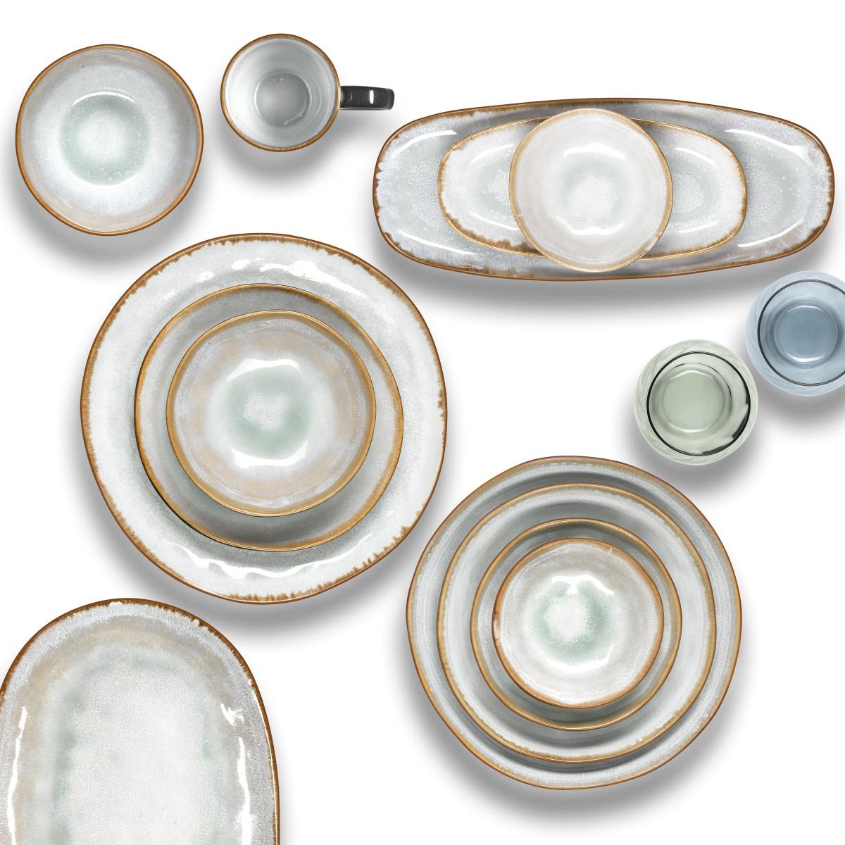 Shadow Aqua - Coffret 6 assiettes dessert thumbnail