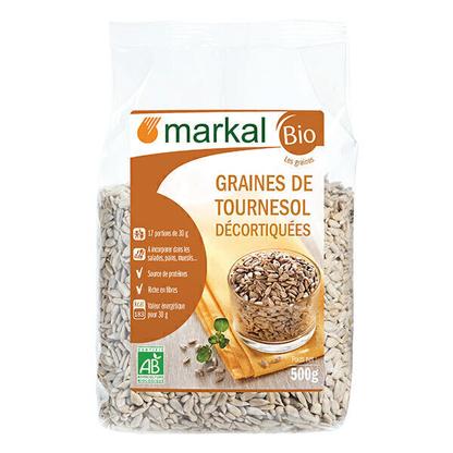 Graines de tournesol décortiquées bio 500g