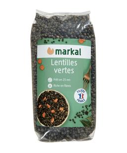 Lentilles vertes 500g