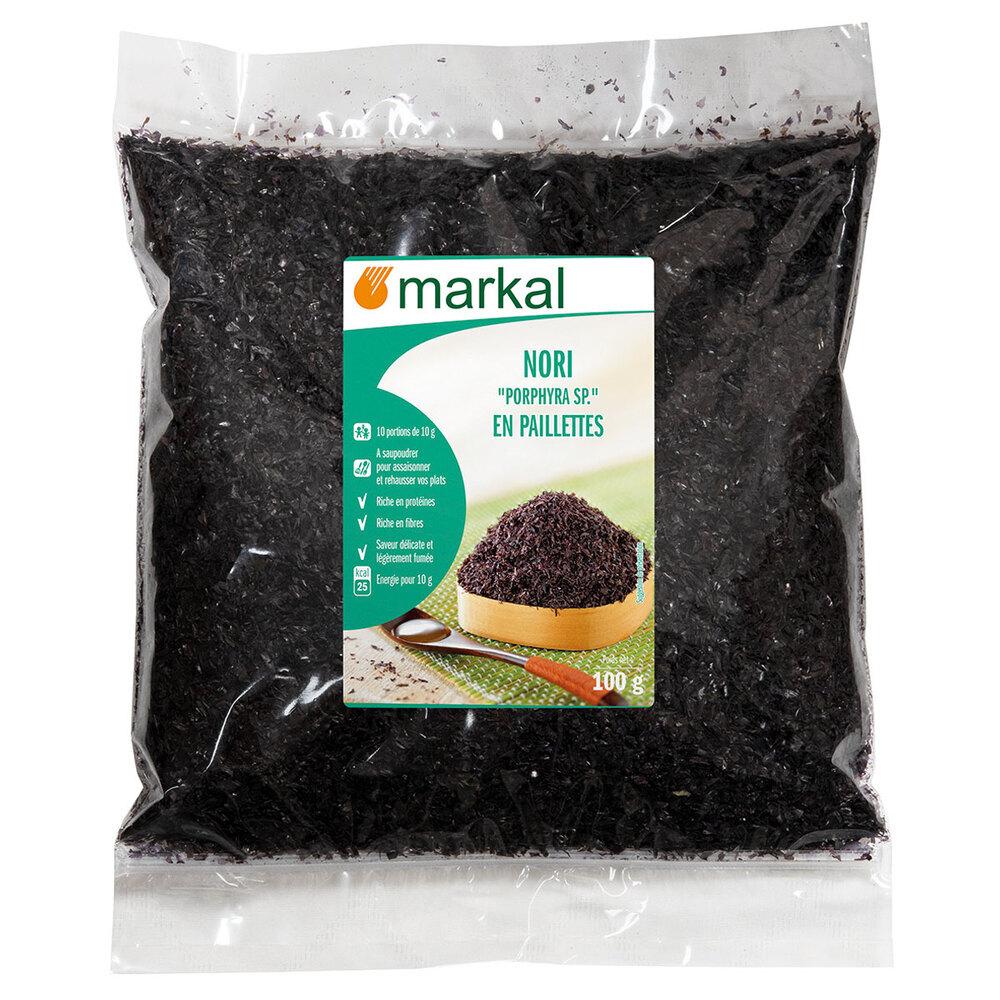 Algues nori paillettes 100g