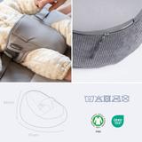 Transat Bébé Evolutif en Pouf Seat'N Grow Grey thumbnail