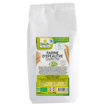 Farine d'épeautre complète T150 1kg