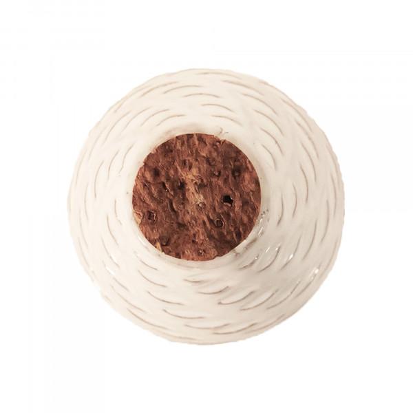 Lot de 3 Poto / Olla Céramique Blanc taille S - 18 cl thumbnail