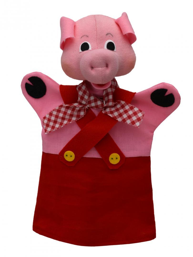 Marionnette Petit Cochon rouge thumbnail