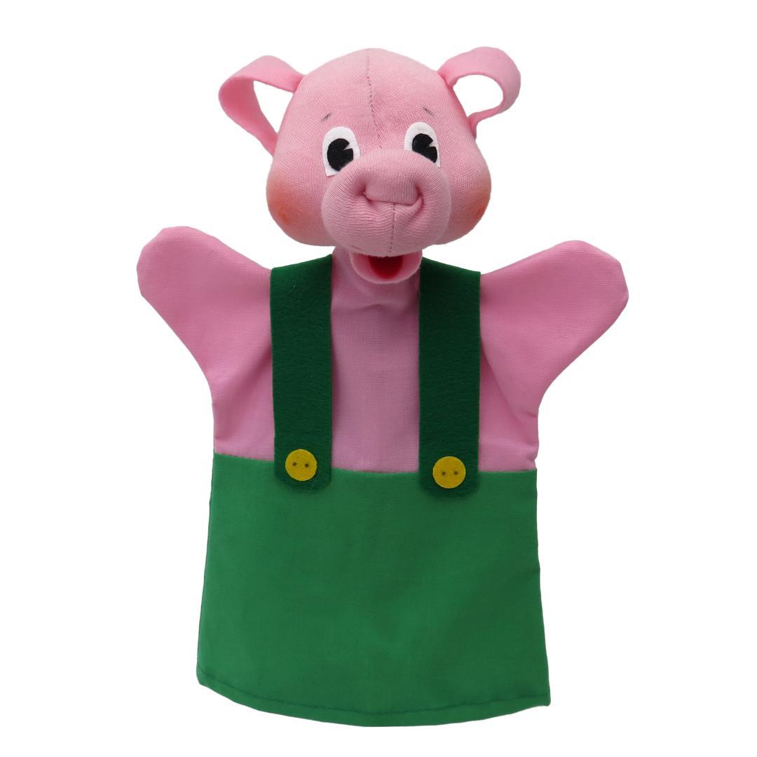 Marionnette Petit Cochon vert thumbnail
