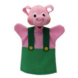 Marionnette Petit Cochon vert thumbnail