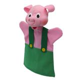 Marionnette Petit Cochon vert thumbnail