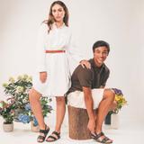 MAK Black Vegan Sandals thumbnail