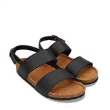 MAK Black Vegan Sandals thumbnail
