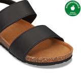 MAK Black Vegan Sandals thumbnail