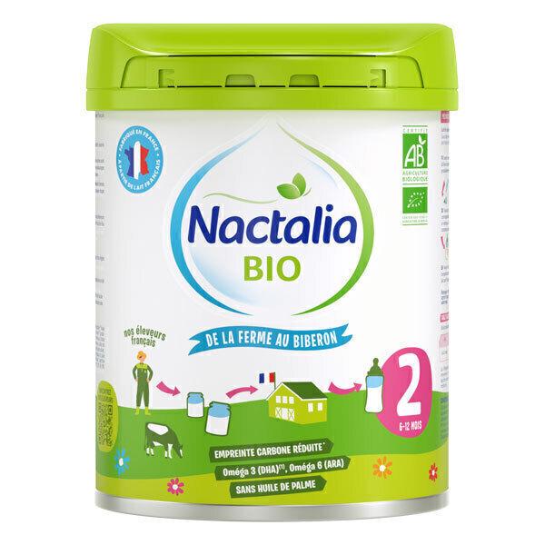 Lait bio infantile 2ème Age 6-12 mois 800g