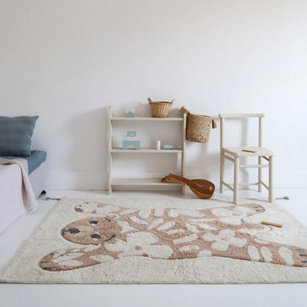 Tapis enfant coton 100x150 cm FlowerBear thumbnail