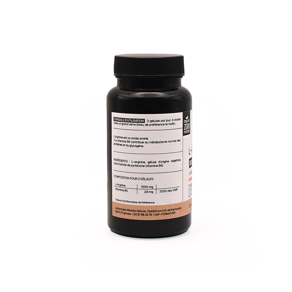 Arginine + Vitamine B6 60 gélules thumbnail